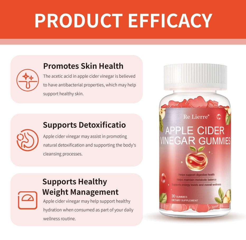 Re Lierre Apple Cider Vinegar -- Grapefruit Flavored
