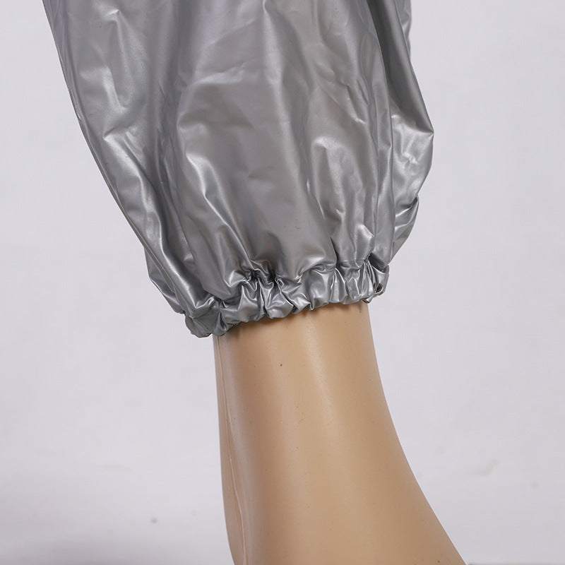 Unisex Silver Sauna Suit