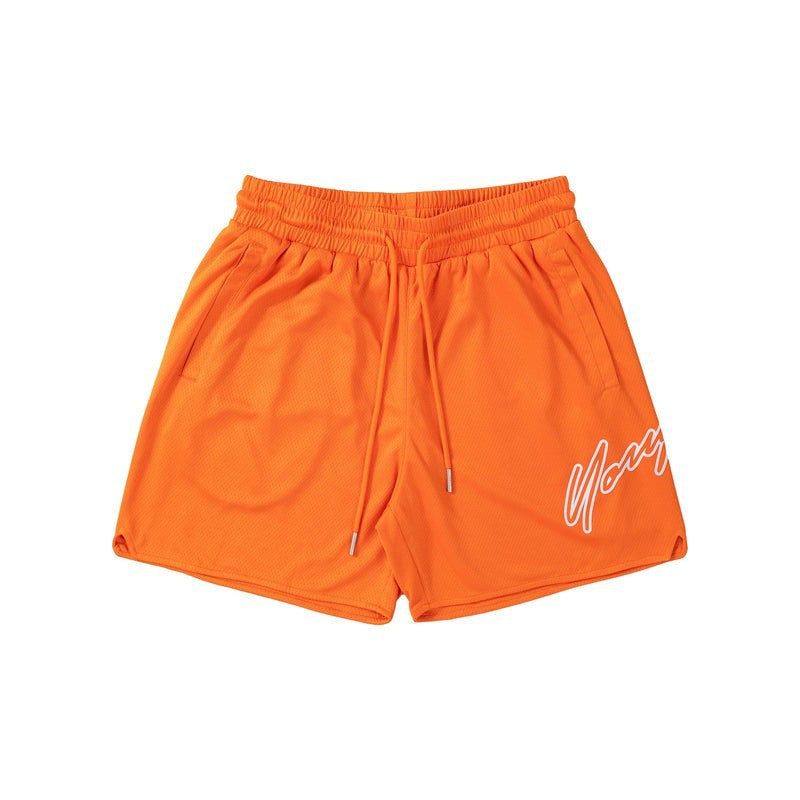New American Style Men's Workout Shorts - Breathable & Sporty Fit