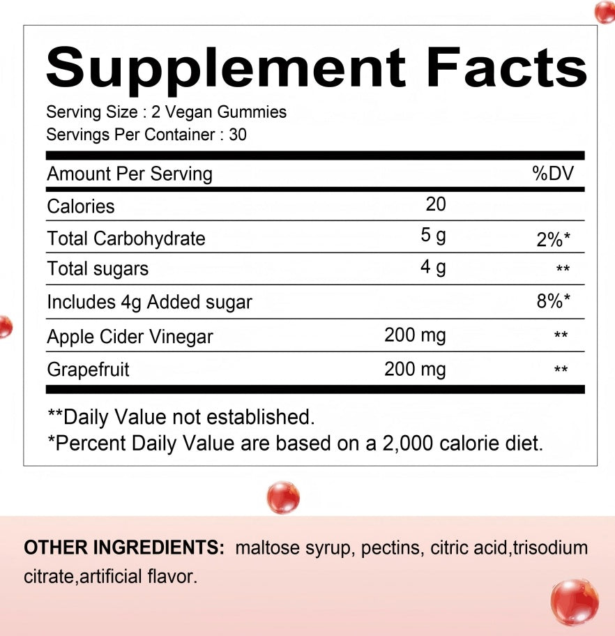 Re Lierre Apple Cider Vinegar -- Grapefruit Flavored