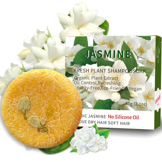 Organic Mint Solid Shampoo Bar -- Oil Control, Anti-Dandruff &Eco-Friendly Hair Care
