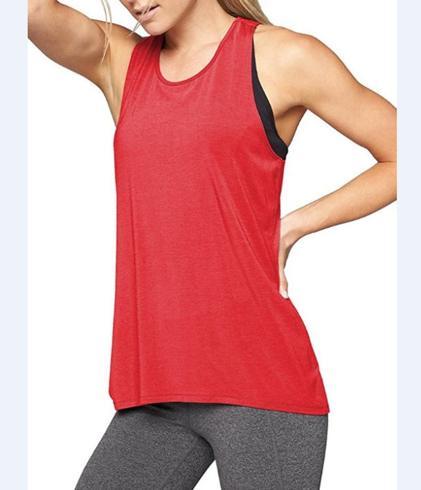 Breathable Racerback Workout Tank -- Women's Fitness & Yoga Top