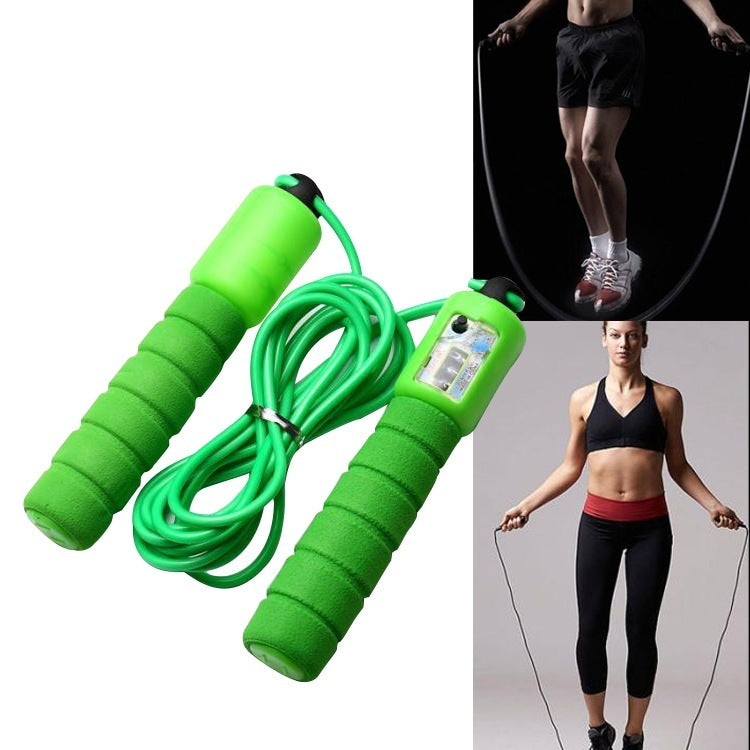 Adjustable Skipping Rope with Counter Speed Jump Rope for Cardio, Boxing, and Fitness Training