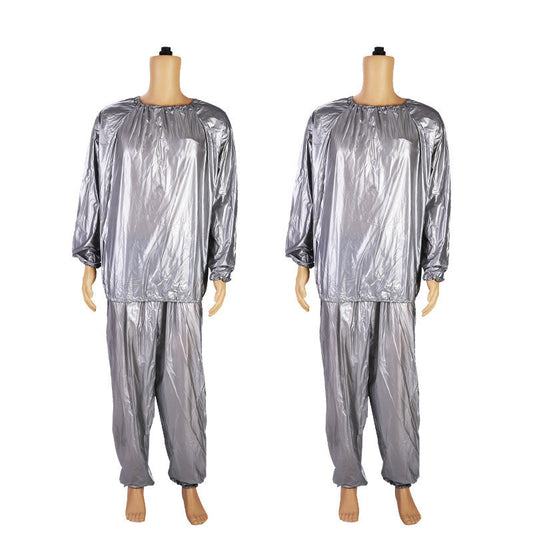 Unisex Silver Sauna Suit