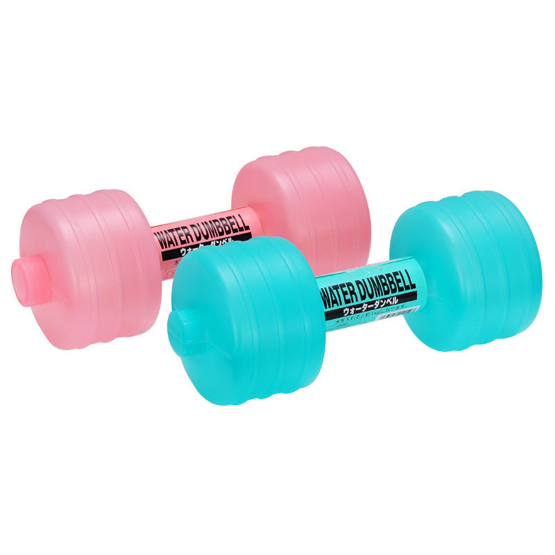 Portable Water-Filled Dumbbells - Adjustable Weight Fitness Hand Weights Fitness Hand Weights for Home, Travel & Yoga