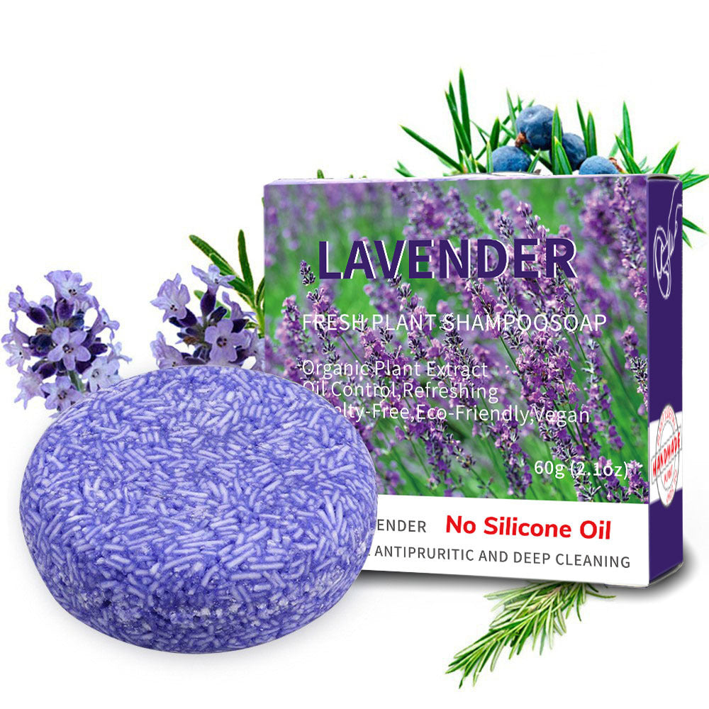 Organic Mint Solid Shampoo Bar -- Oil Control, Anti-Dandruff &Eco-Friendly Hair Care