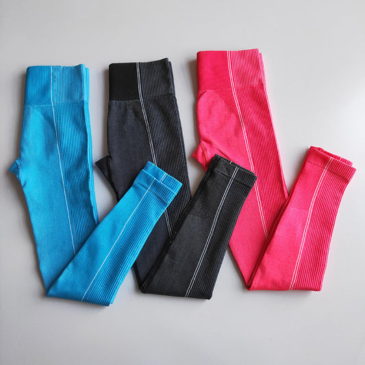 High-Waist Seamless Yoga Pants - Stretch Leggings for Workout, Gym & Everyday Wear