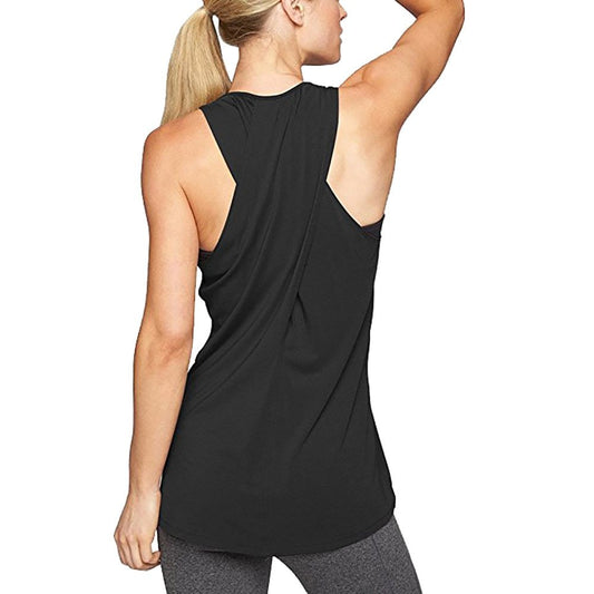 Breathable Racerback Workout Tank -- Women's Fitness & Yoga Top