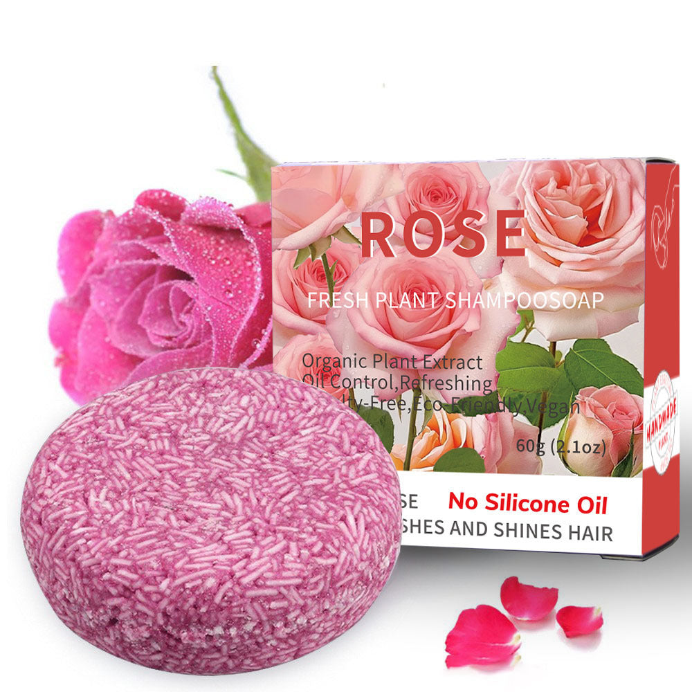 Organic Mint Solid Shampoo Bar -- Oil Control, Anti-Dandruff &Eco-Friendly Hair Care