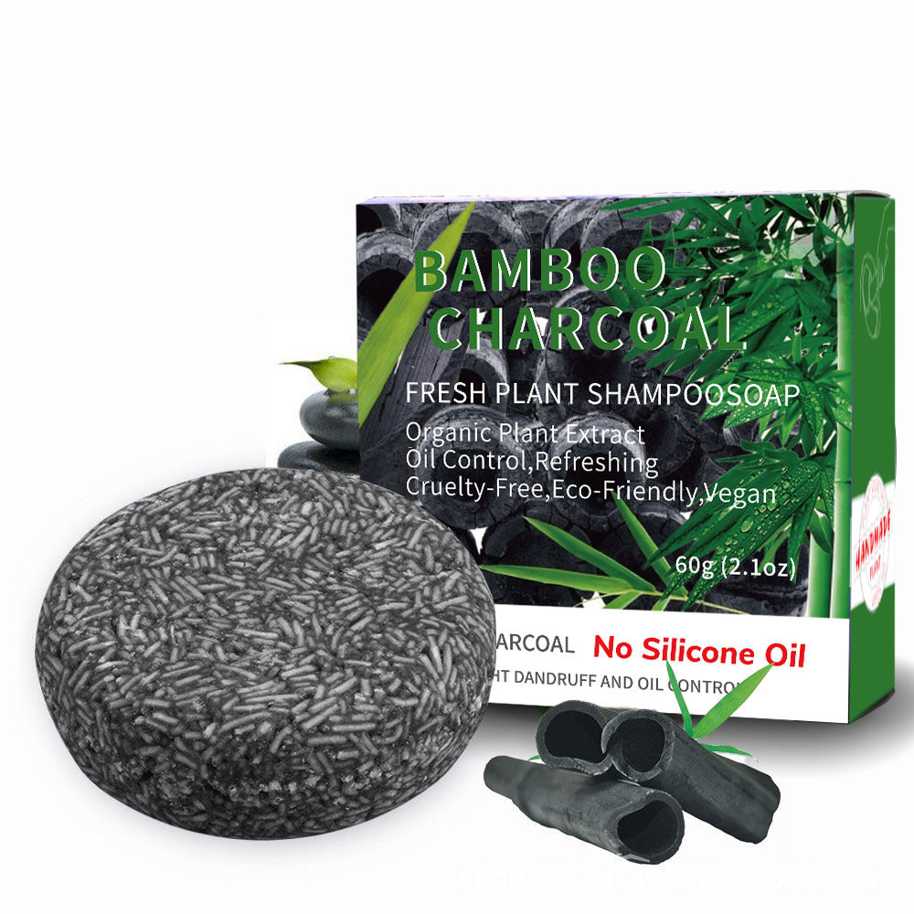 Organic Mint Solid Shampoo Bar -- Oil Control, Anti-Dandruff &Eco-Friendly Hair Care