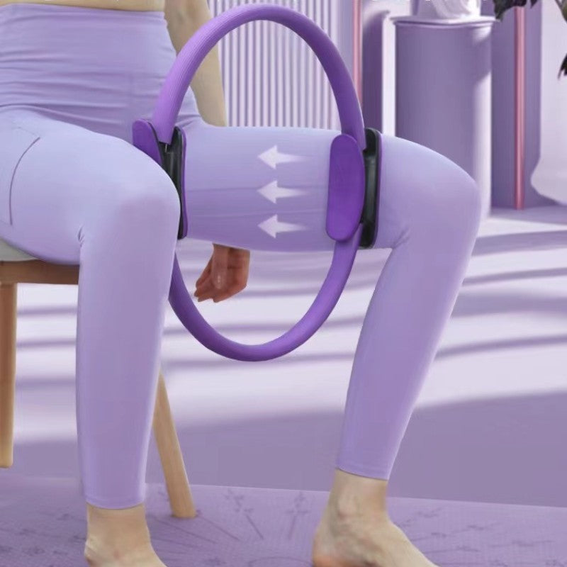 Yoga Pilates Ring -- Unbreakable Thigh, Abs & Leg Toning Circle for Home Workouts