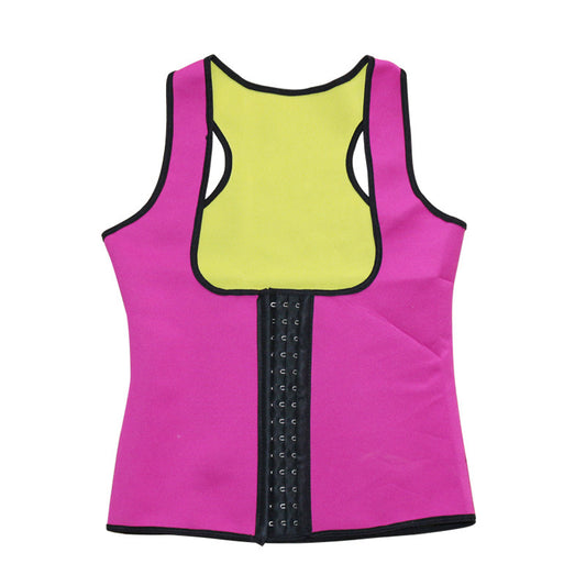 Women's Sauna Vest -- Sweat Enhancing Waist Trainer for Weight Loss & Workout