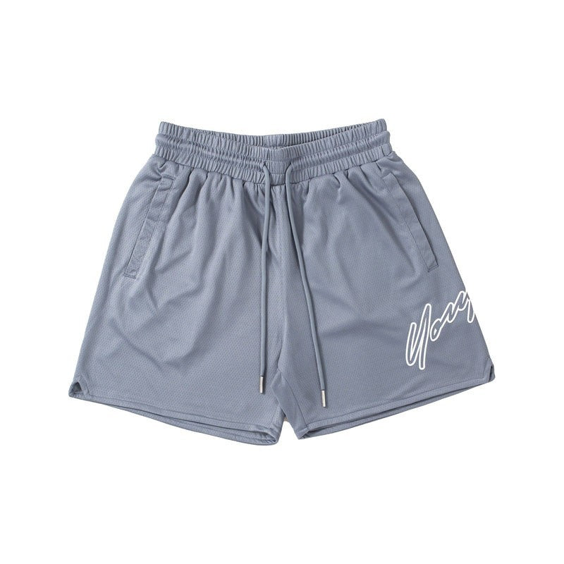 New American Style Men's Workout Shorts - Breathable & Sporty Fit