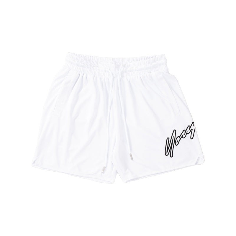 New American Style Men's Workout Shorts - Breathable & Sporty Fit