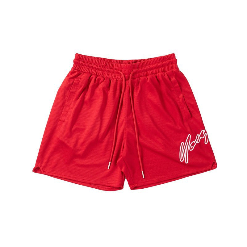 New American Style Men's Workout Shorts - Breathable & Sporty Fit