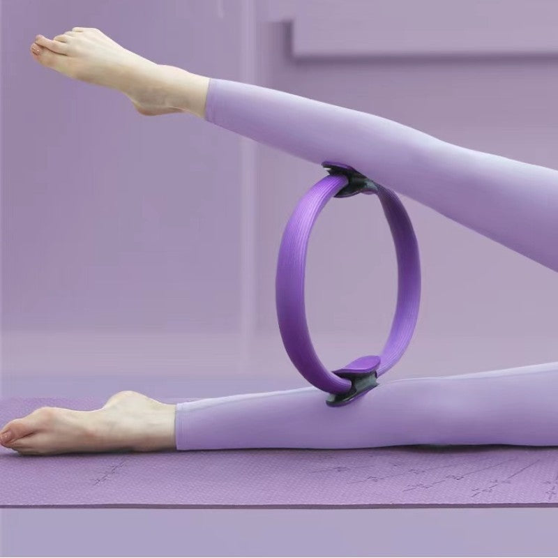 Yoga Pilates Ring -- Unbreakable Thigh, Abs & Leg Toning Circle for Home Workouts