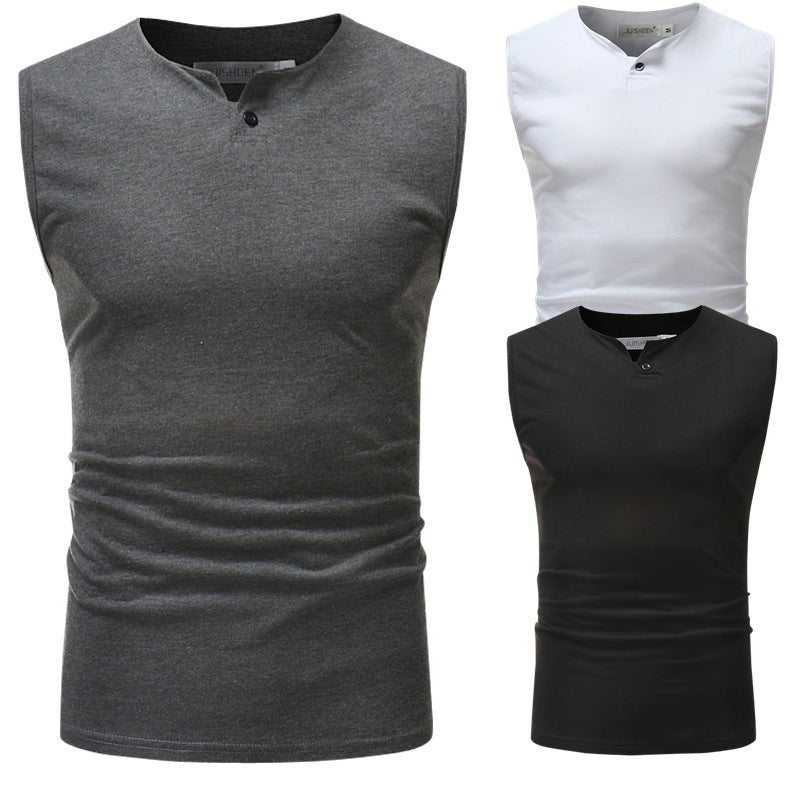 Men's Slim Fit Gym Tank Lightweight & Quick-Dry Performance Top